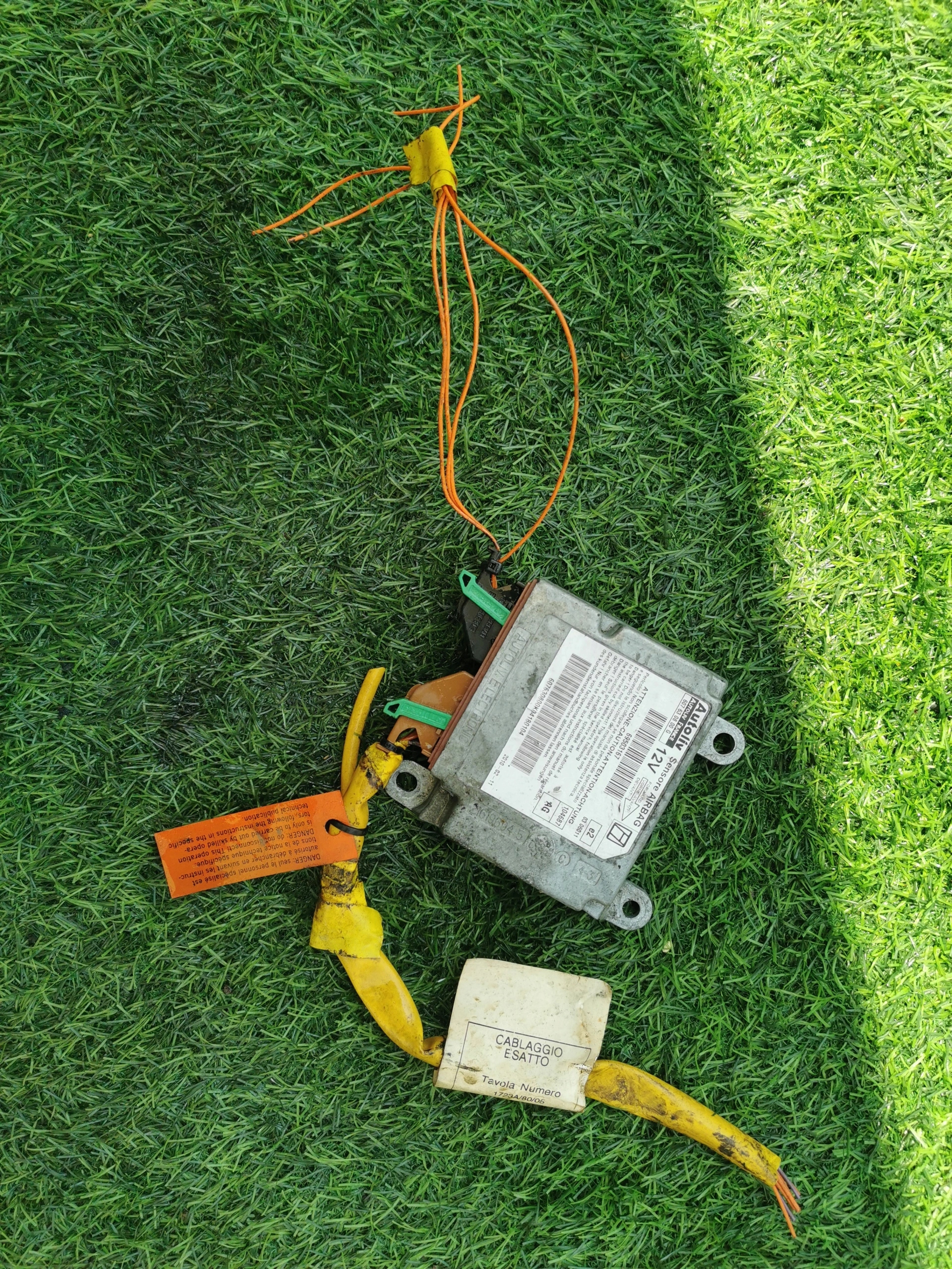 IVECO DAILY module SENSOR control unit airbag 216196945 69503167 607630800G 607