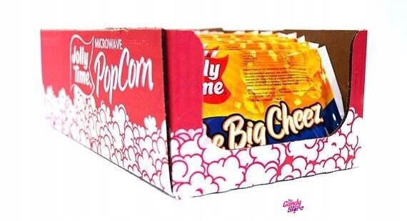 Levně Karton JollyTime popcorn 18x 100g The Big Cheeze Usa