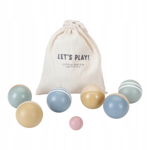Little Dutch Zestaw piłek Boules kule do gry w bule dla dzieci Fsc