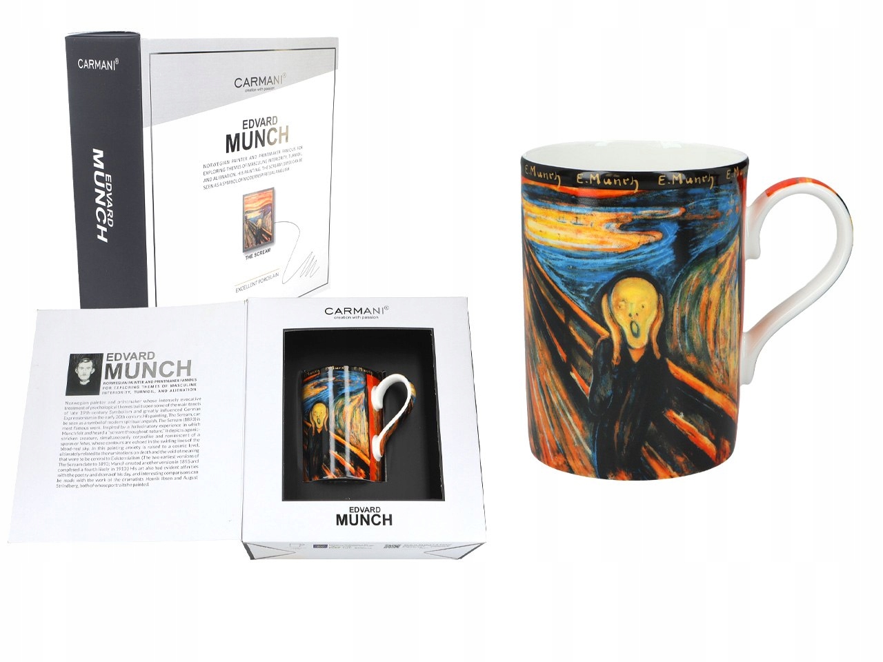 Hrnček E. Munch, Krik (carmani)