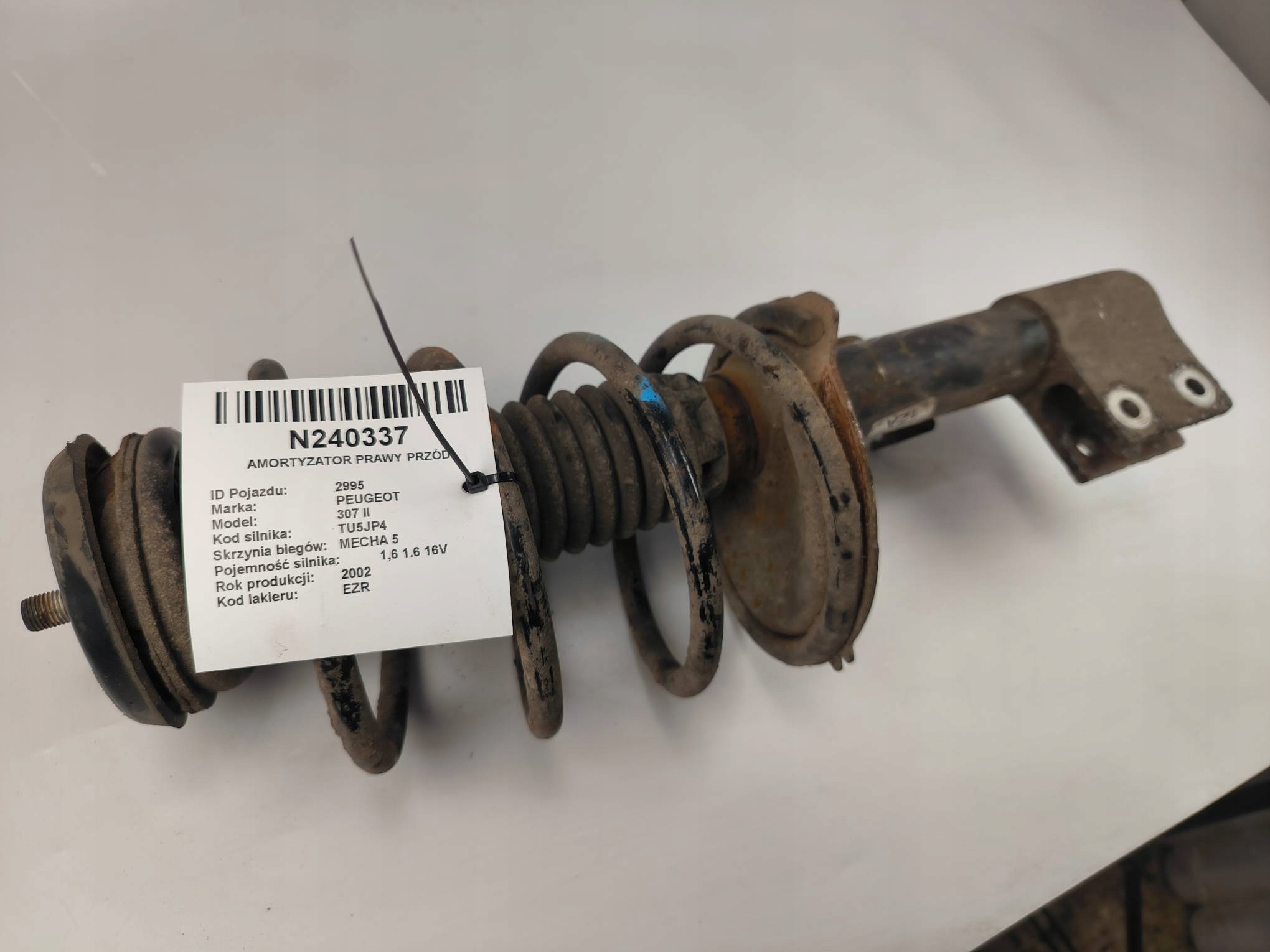 shock absorber right front PEUGEOT 307 II