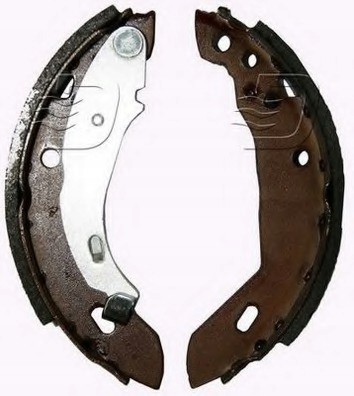 SZCZĘKI HAMULC. PEUGEOT 306 93-01 (-ABS) Producent części Denckermann