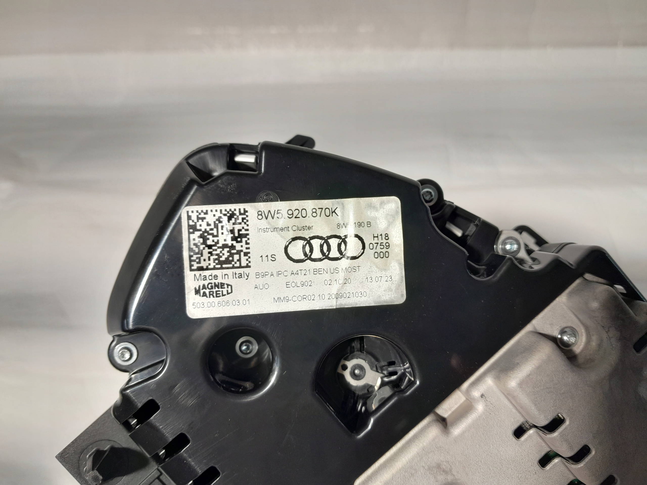 AUDI A4 B9 LIFT dials dials 8W5920870K 2.0TFSI 40706KM