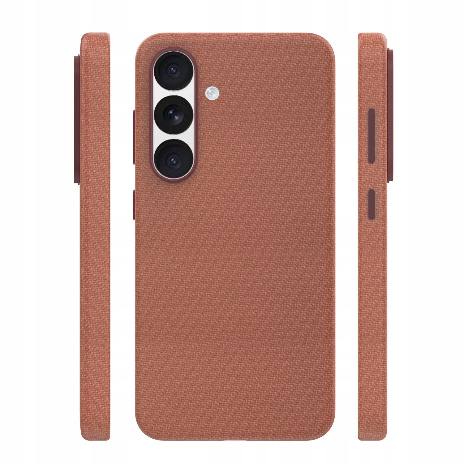 Pouzdro pro Samsung Galaxy S25, hnědé obal magnetické pouzdro na telefon