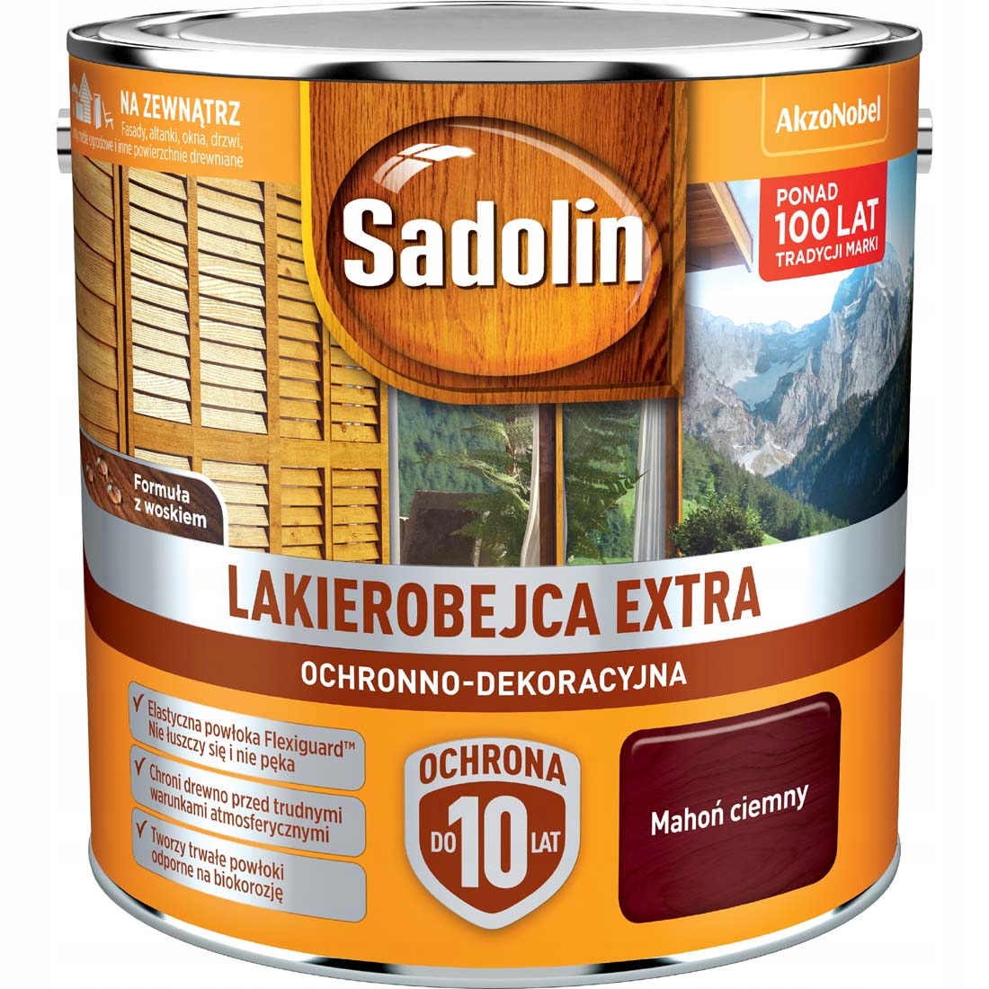 Sadolin extra mahoń ciemny 2,5L