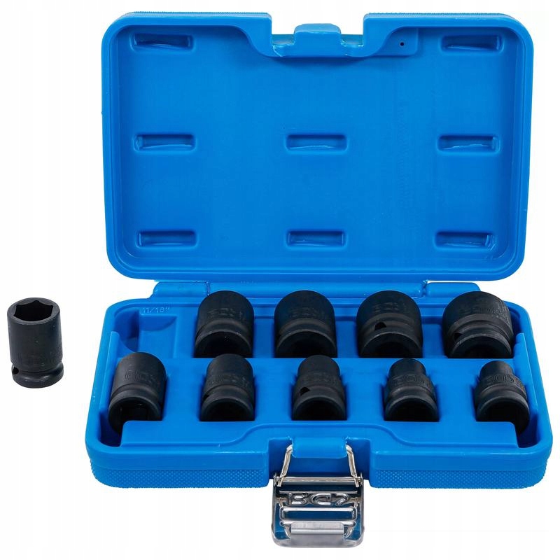 Sada 10 rázových šestihranných nástavců 3/8 15/16" Bgs 74296