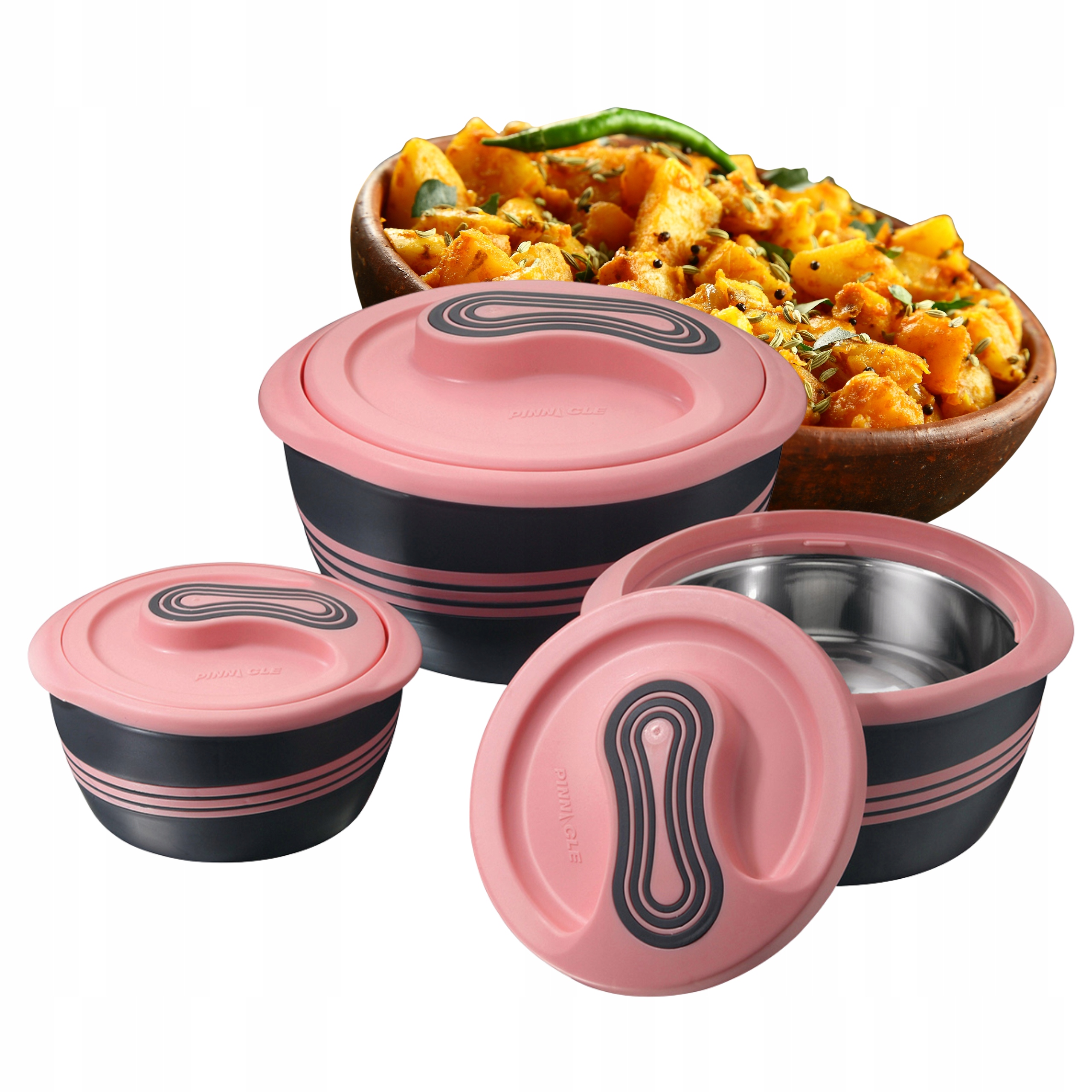 Termos Obiadowy Śniadaniówka Termiczna na żywność Pinnacle Palazio Różowe