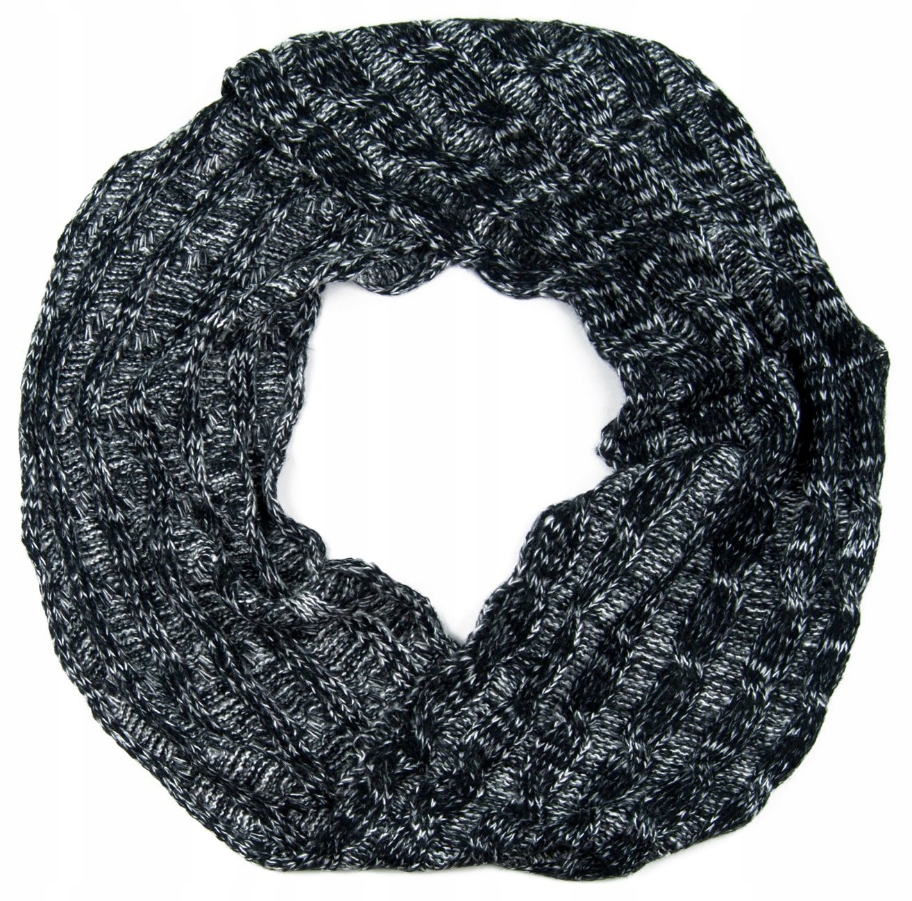 

Szaleo melanżowy Komin z warkoczem sz13340-6