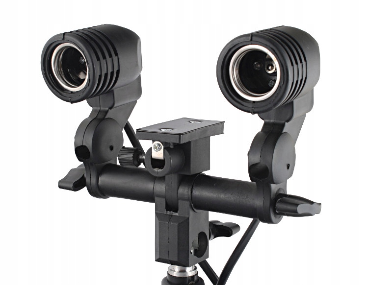 OPRAWKA PODWÓJNA DO ŻARÓWEK E27 PARASOLEK LAMP