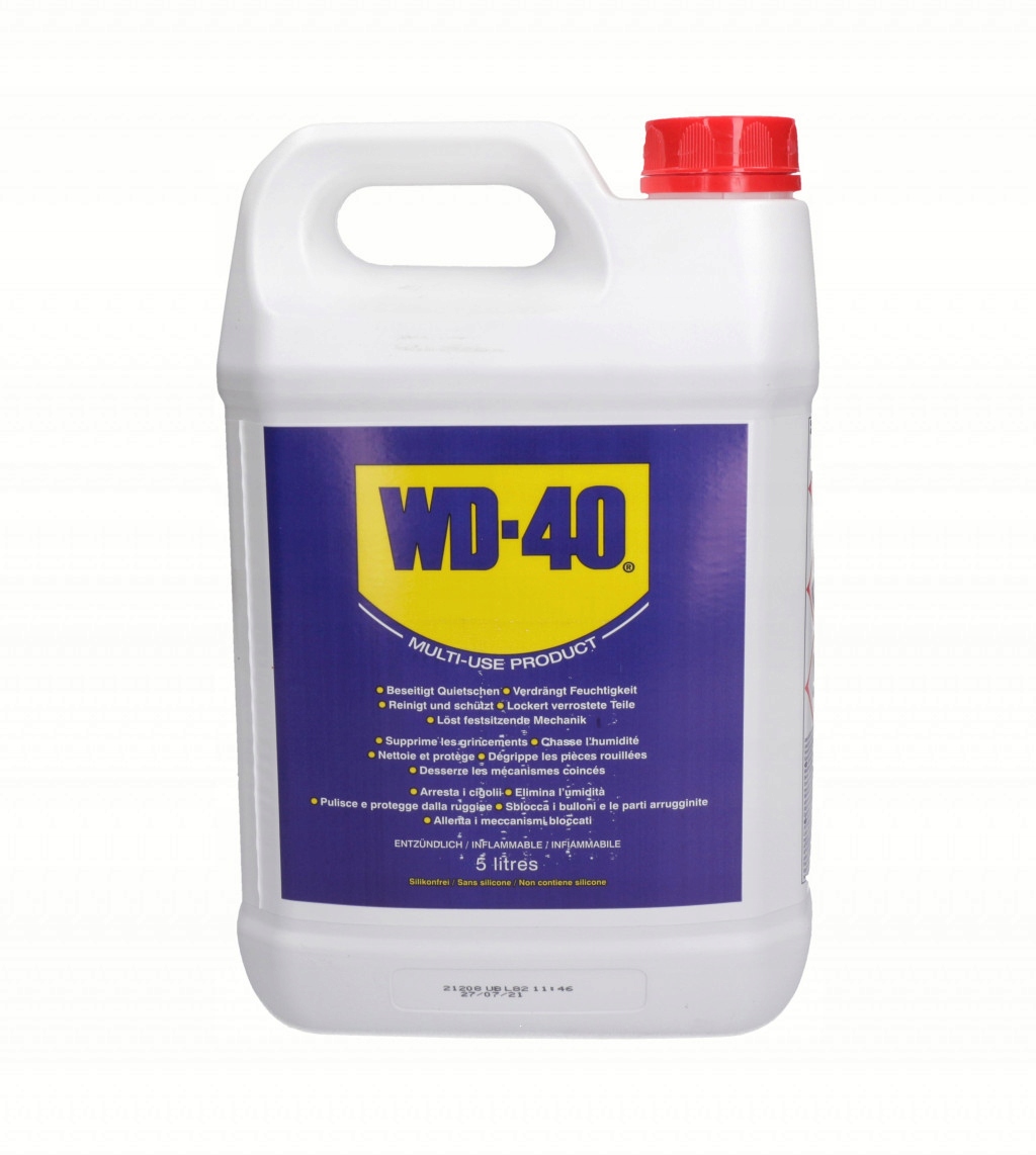 Odrdzewiacz wielofunkcyjny WD 40 kanister 5 litrow Packaging Volume 5000 ml