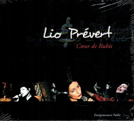 Lio Prevert Coeur de Rubis [CD] Nowa