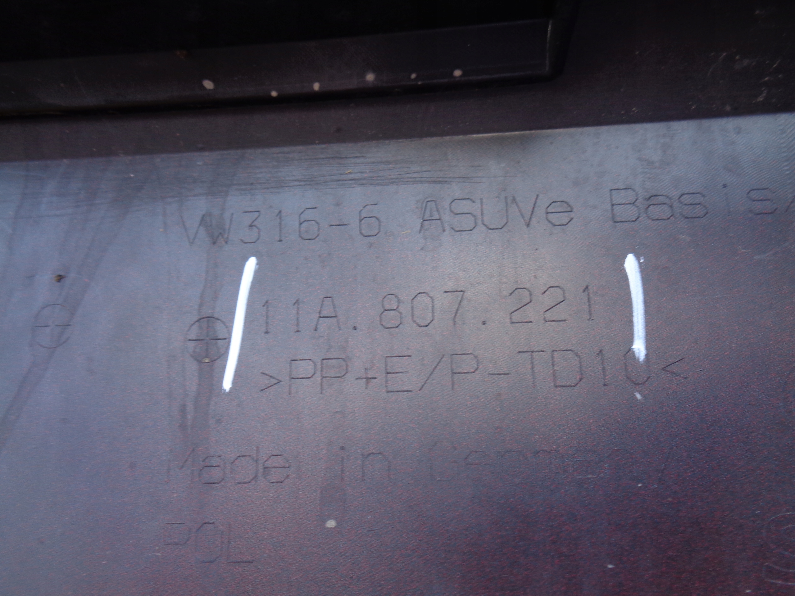 front bumper VW ID4 11A 21- NR 41904
