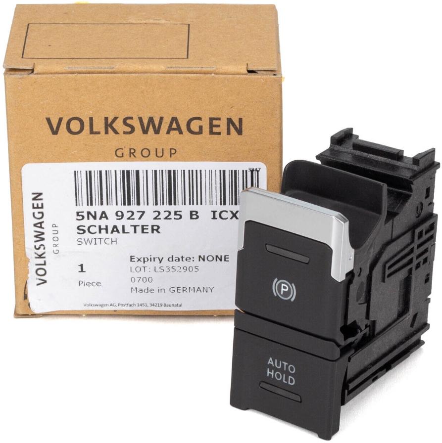 PRZYCISK HAMULCA RĘCZNEGO VW TIGUAN II ORYGINAŁ