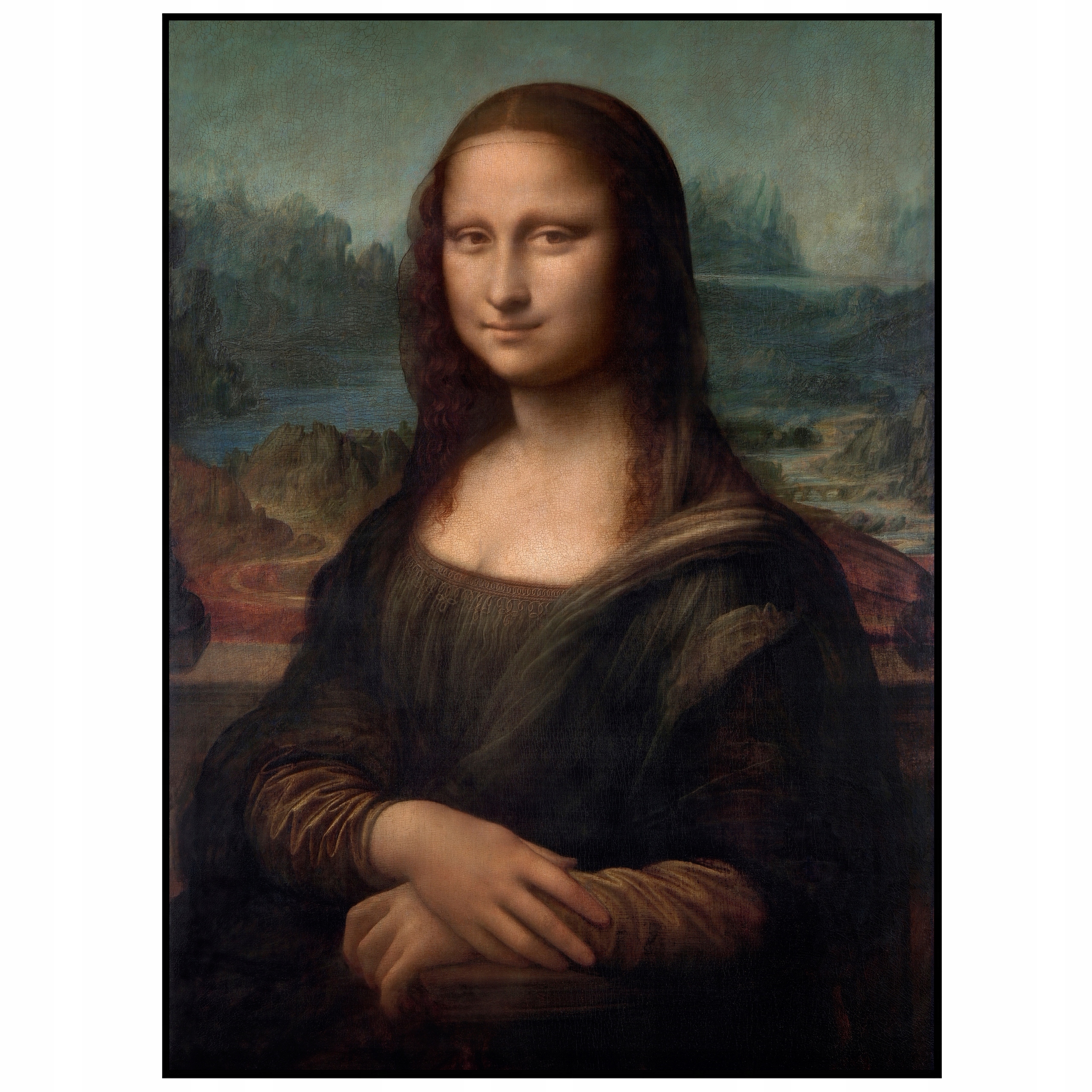 Plakat A3 Mona Lisa Obraz Leonardo da Vinci
