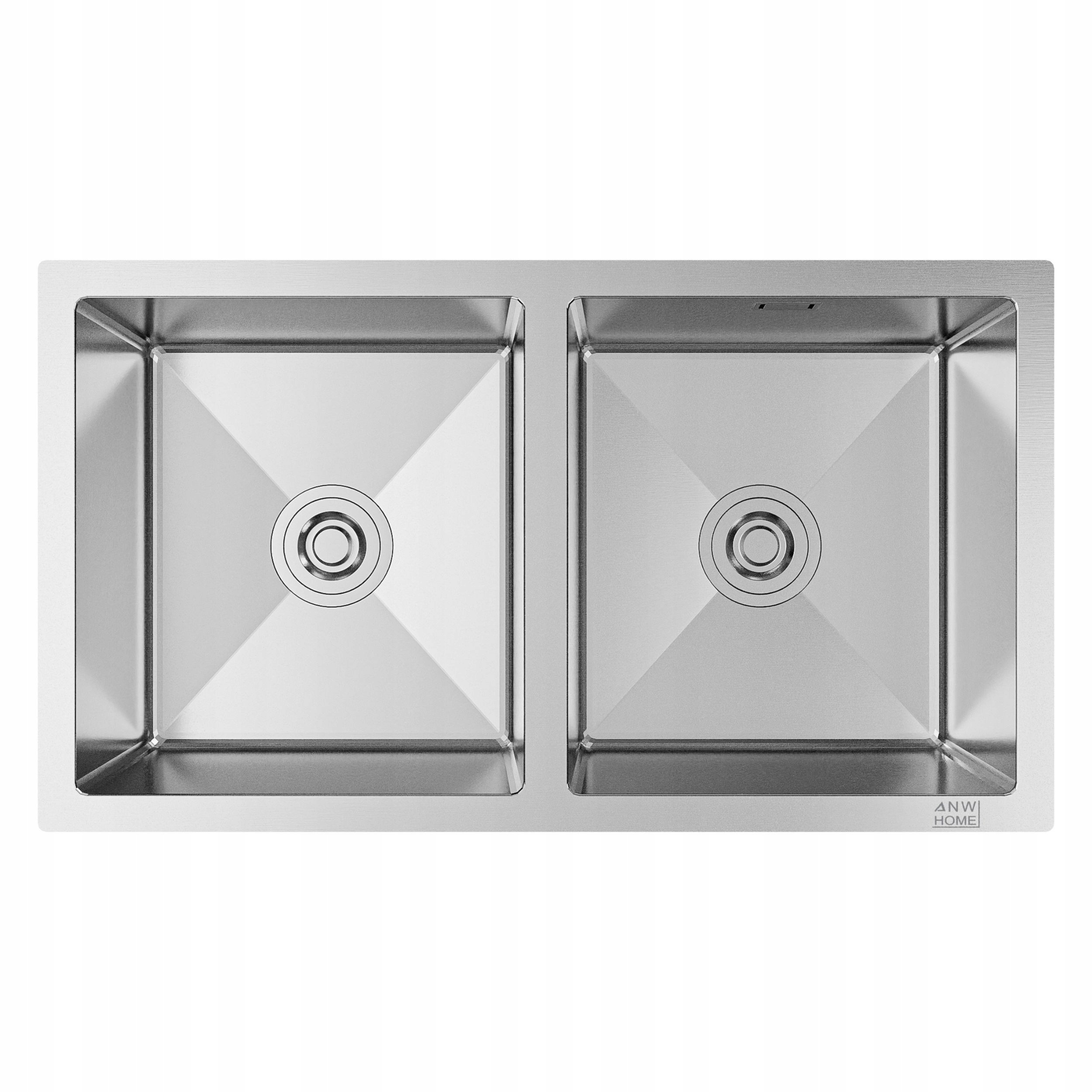 Kuchynský Drez 80X45 CM Nerezová Oceľ 304 Inox So Sifónom