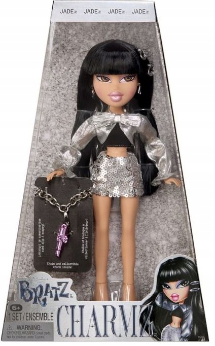 Lalka Bratz Charmz Jade Fashion Doll z bransoletką Charm 599357