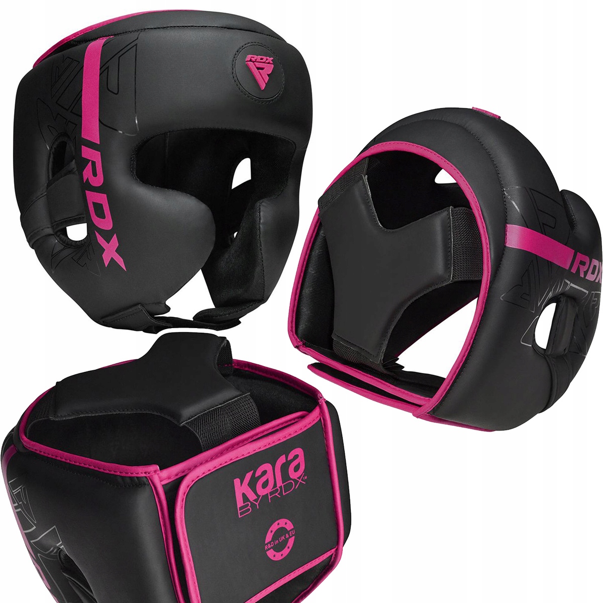 Kask bokserski Rdx Kara F6 Czarny r. M