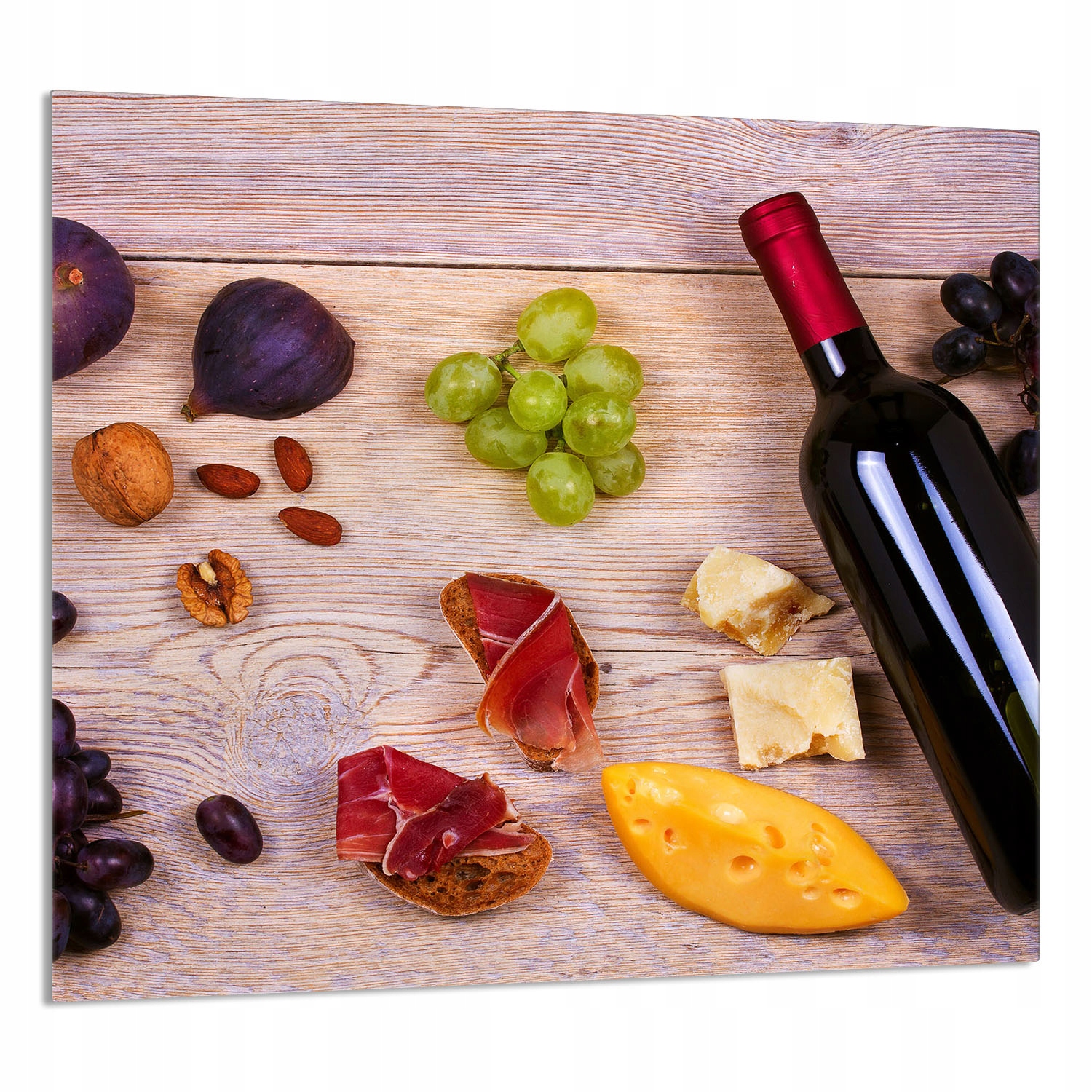 Skleněný Panel Do Kuchyně 65x60 Jídlo Tvrzené Sklo