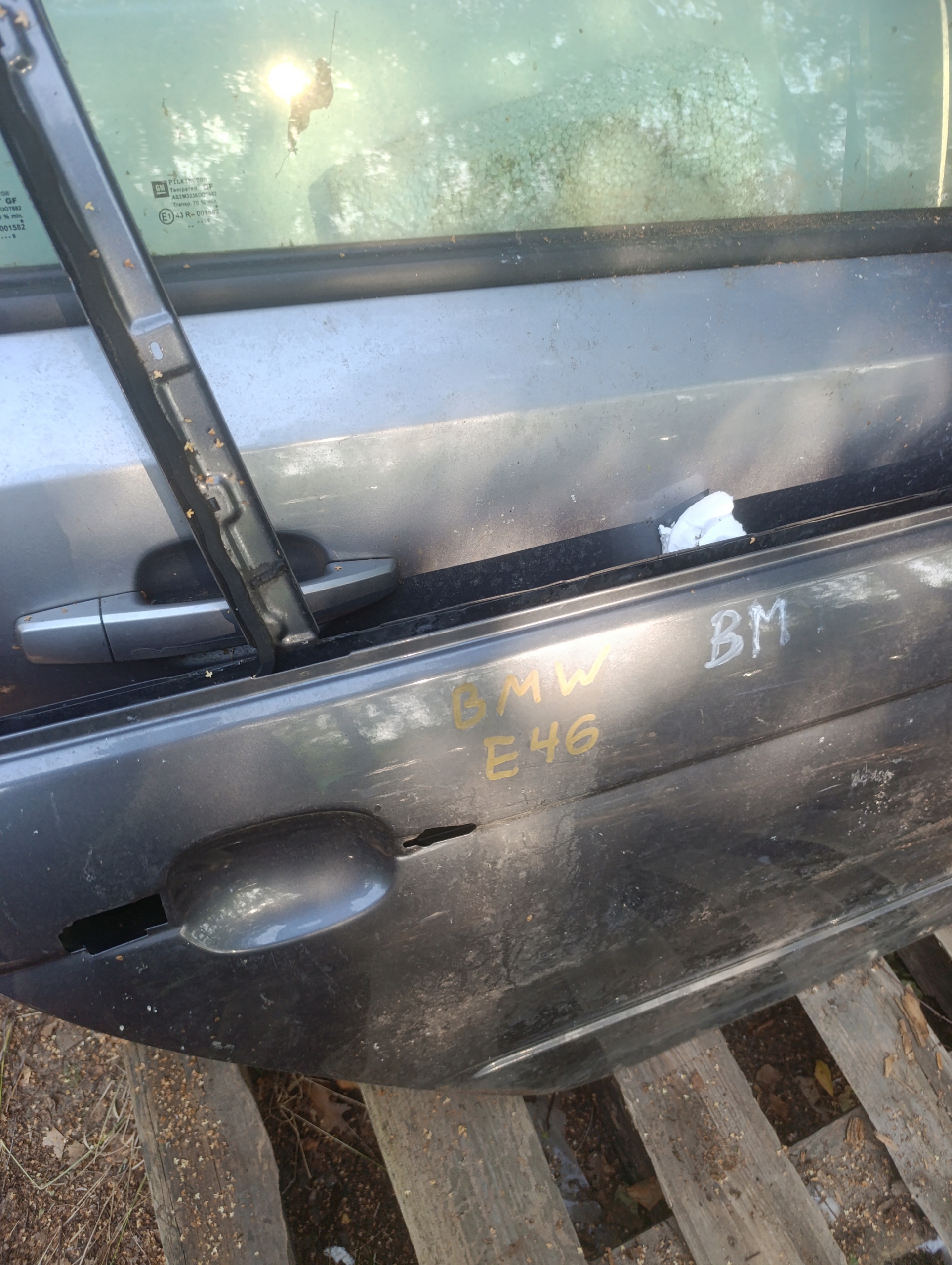 door right rear part BMW E46