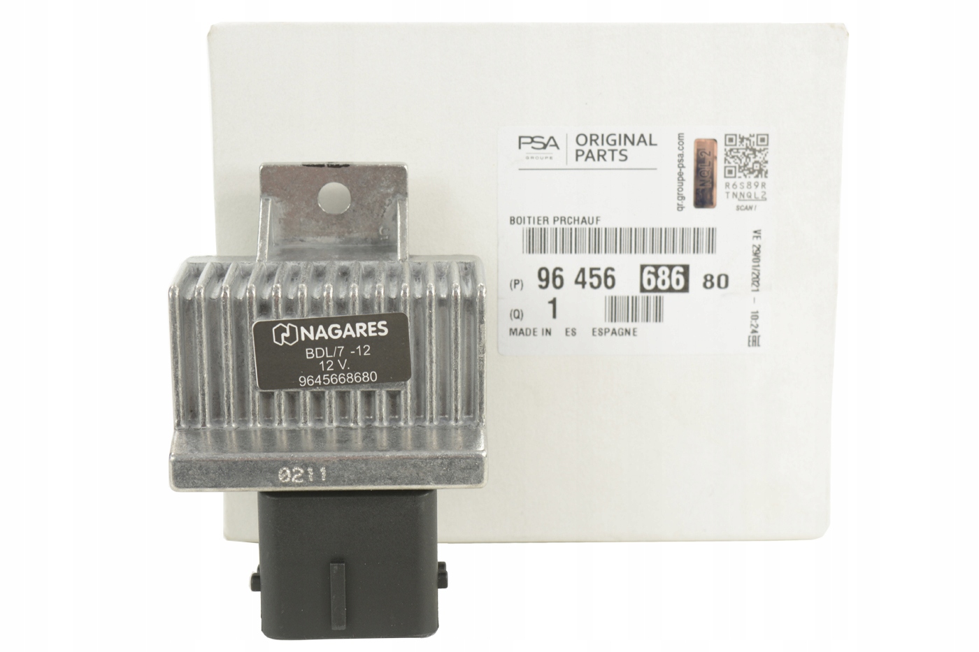 9645668680 - РЕЛЕ СВЕЧЕЙ НАКАЛИВАНИЯ 2.0 HDI CITROEN PEUGEOT