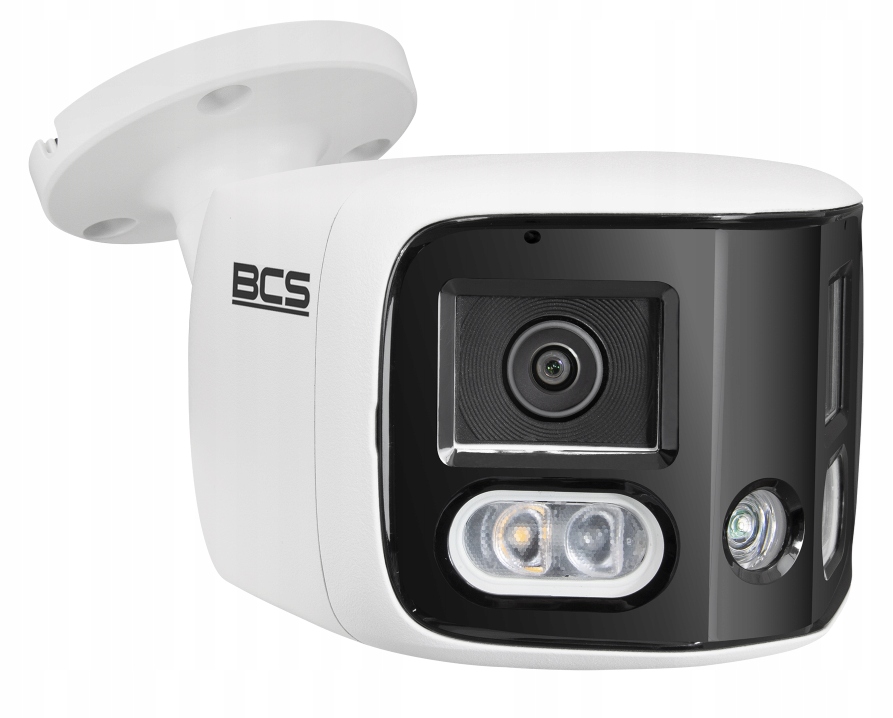 BCS-L-PTIP2X4FCR2L2-Ai1 Zewnętrzna Kamera Tubowa Ip 8MPX Panoromiczna 180