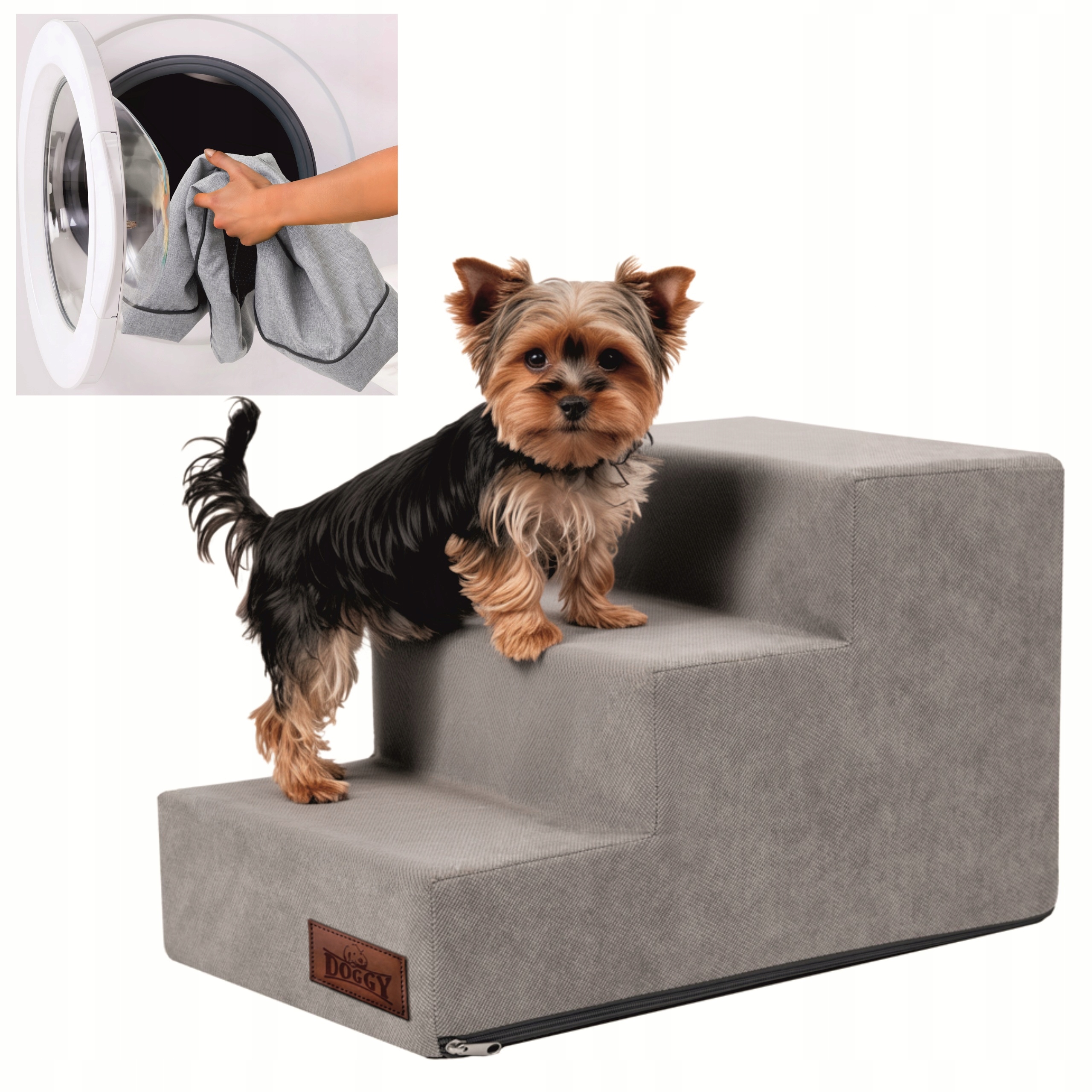 Levně Schůdky pro psa, schůdky pro psy nebo kočky Rampa Plošina 3 stupně, Malé 30 cm