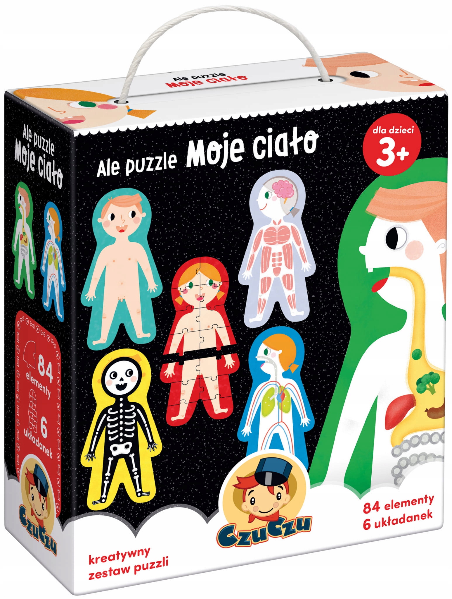 

Czuczu Puzzle Moje Ciało Kreatywny Zestaw 3LATA+