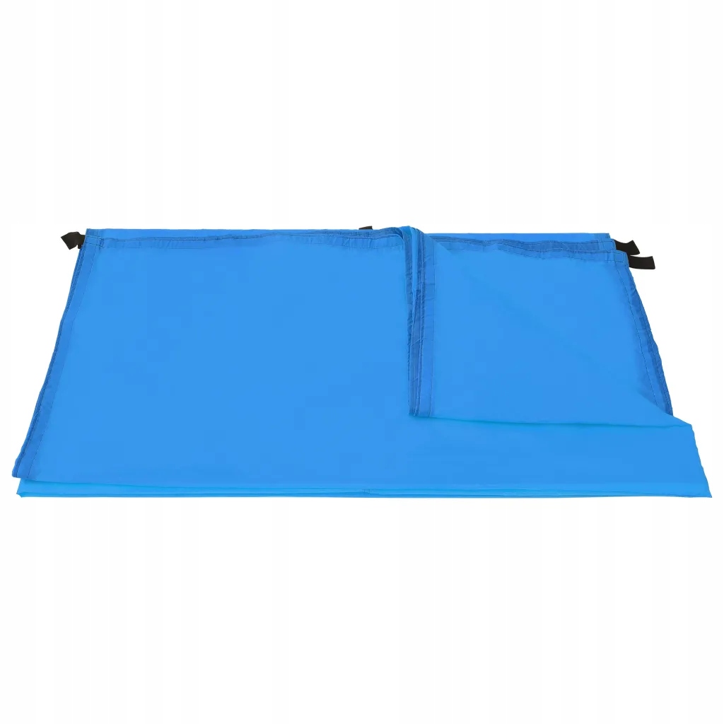 Płachta biwakowa, 4x4 m, niebieska Długość 4 m