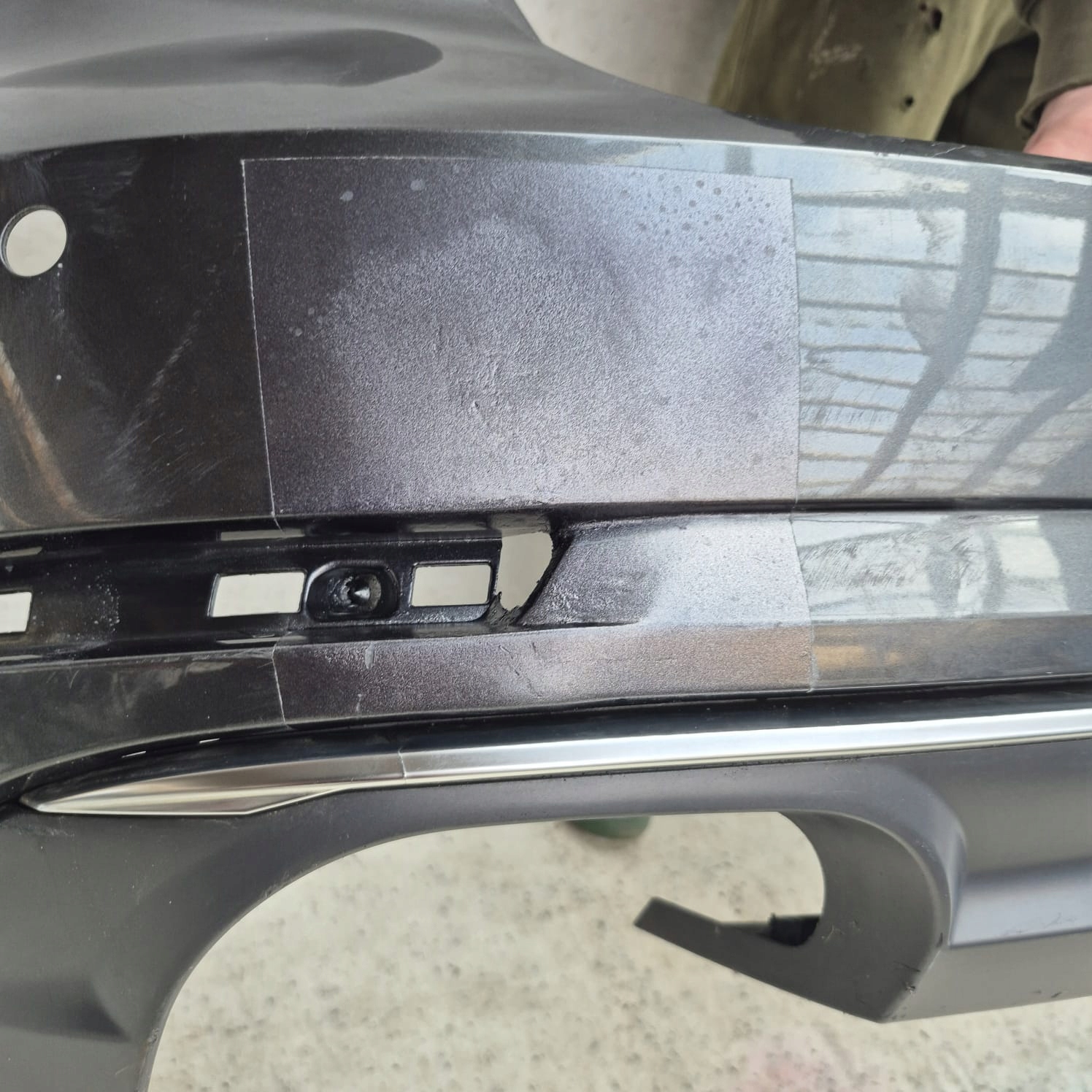 AUDI A4 B9 8W KOMBI 15-19 lökhárító far hátsó 4XPDC HAK