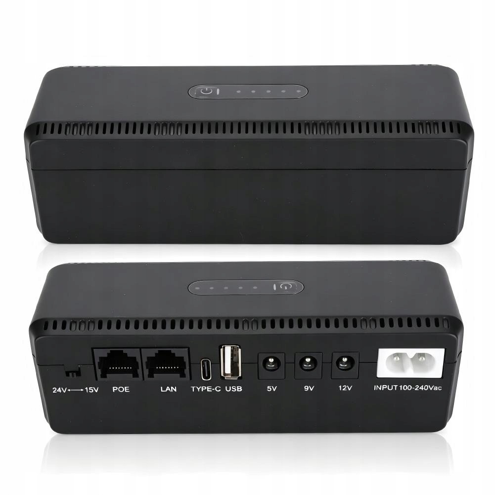 Záložní zdroj Mini Ups pro router 8800mah Poe 15V 24V Usb port 5/9/12V