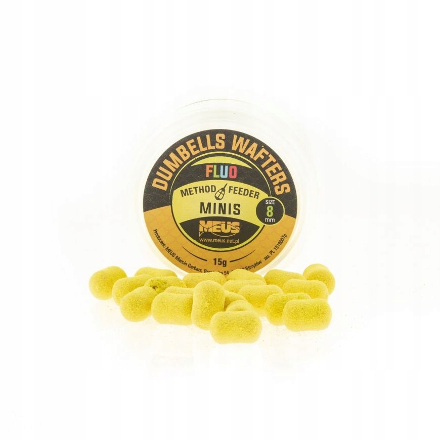 Meus Dumbells Fluo Wafters 8MM Banan Minis
