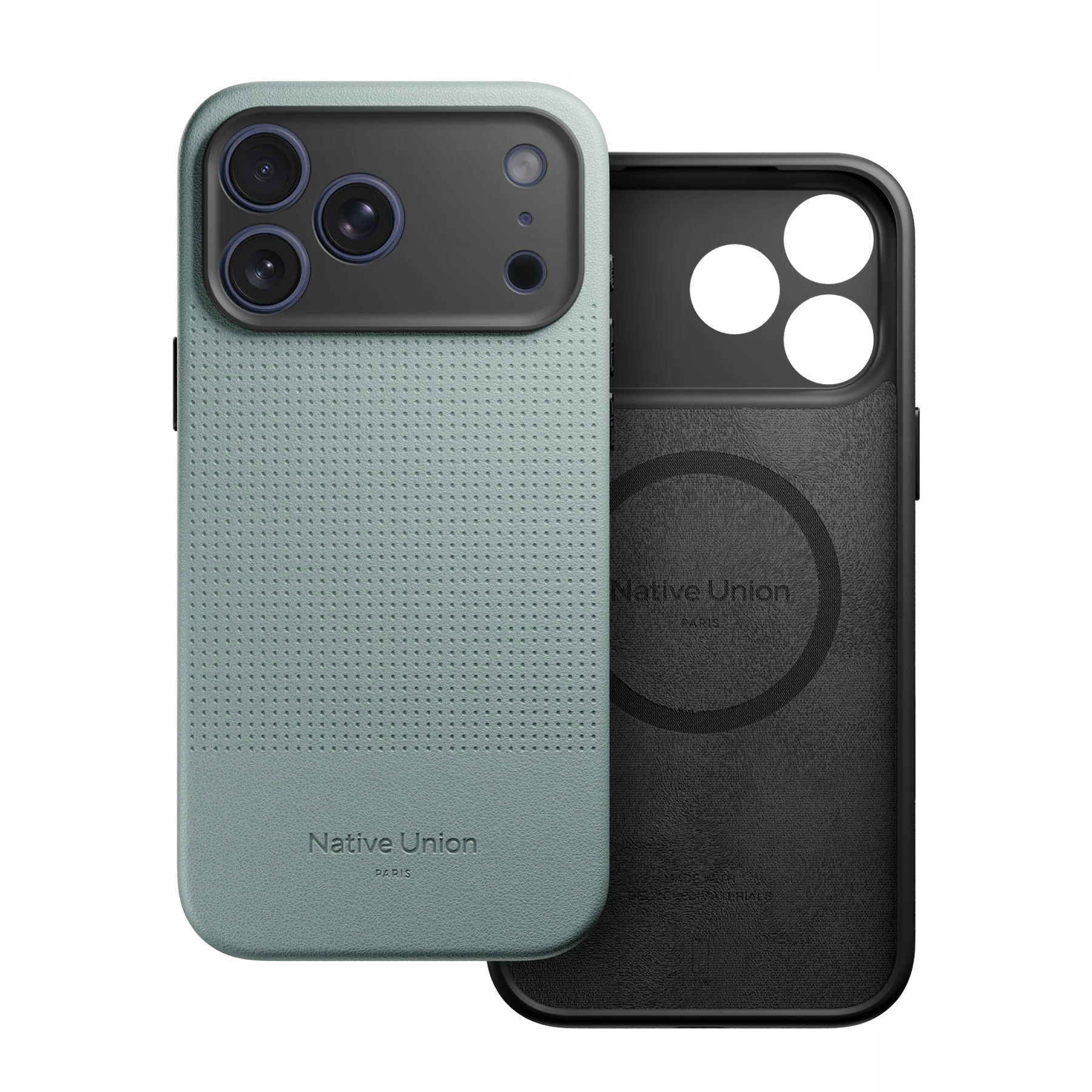 Native Union Active Case MagSafe do iPhone 17 Pro Zielony