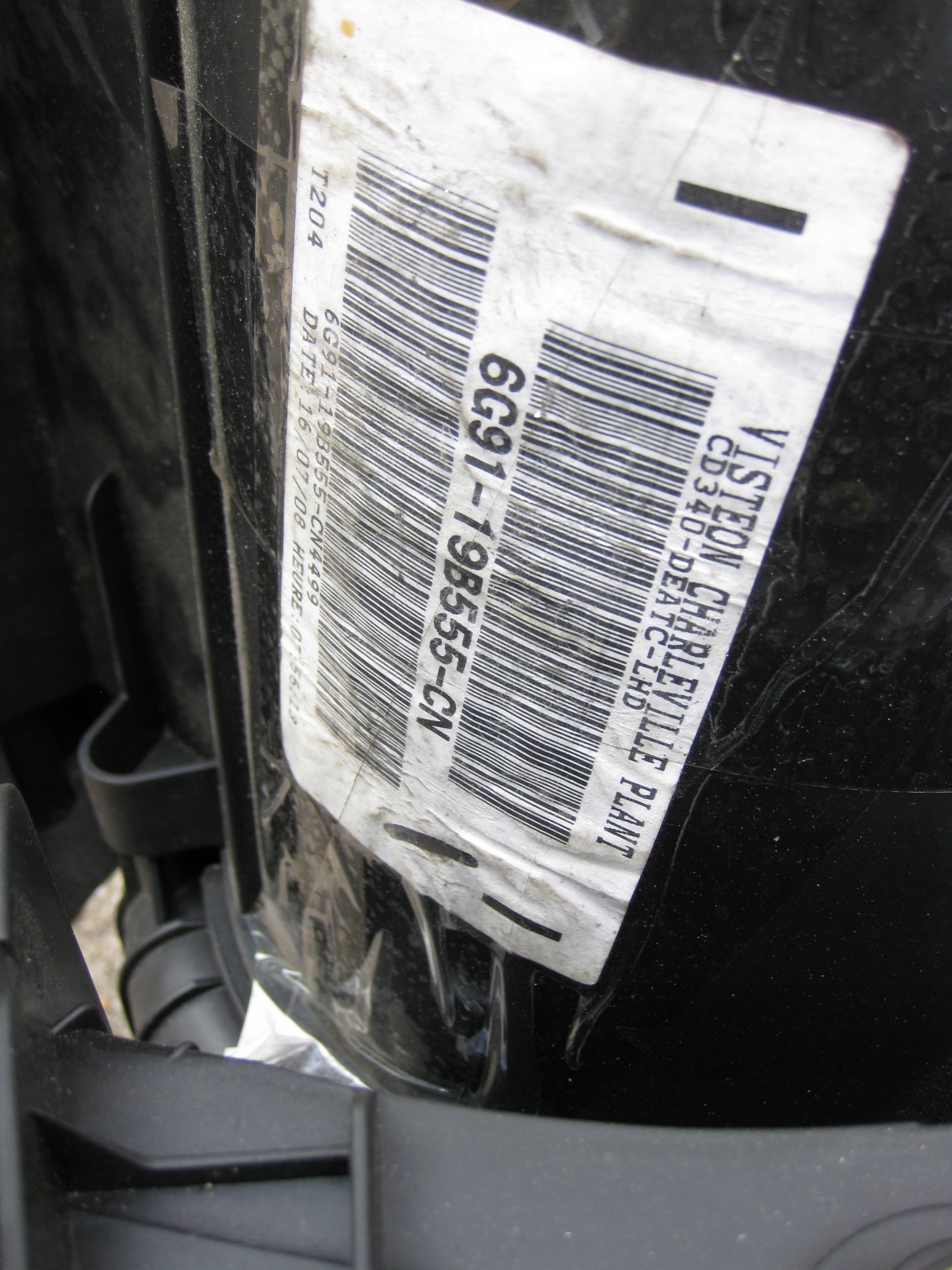 FORD MONDEO MK4 08R heater 6G91-19B555-CN