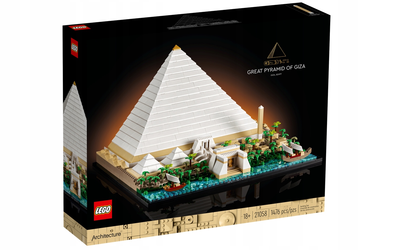 LEGO Architecture 21058 Piramida Cheopsa Marka LEGO