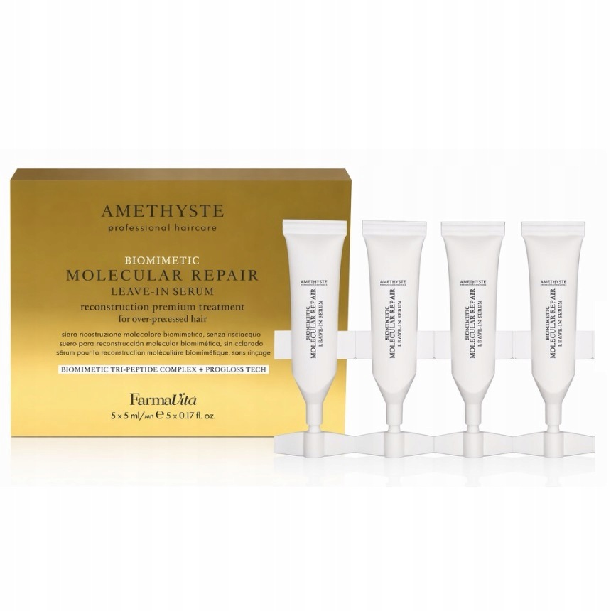 Farmavita Amethyste Biomimetic Molecular Repair Sérum Na Vlasy 5X5 ml