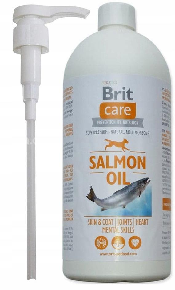 Levně Brit Care Salmon Oil – lososový olej 1000 ml