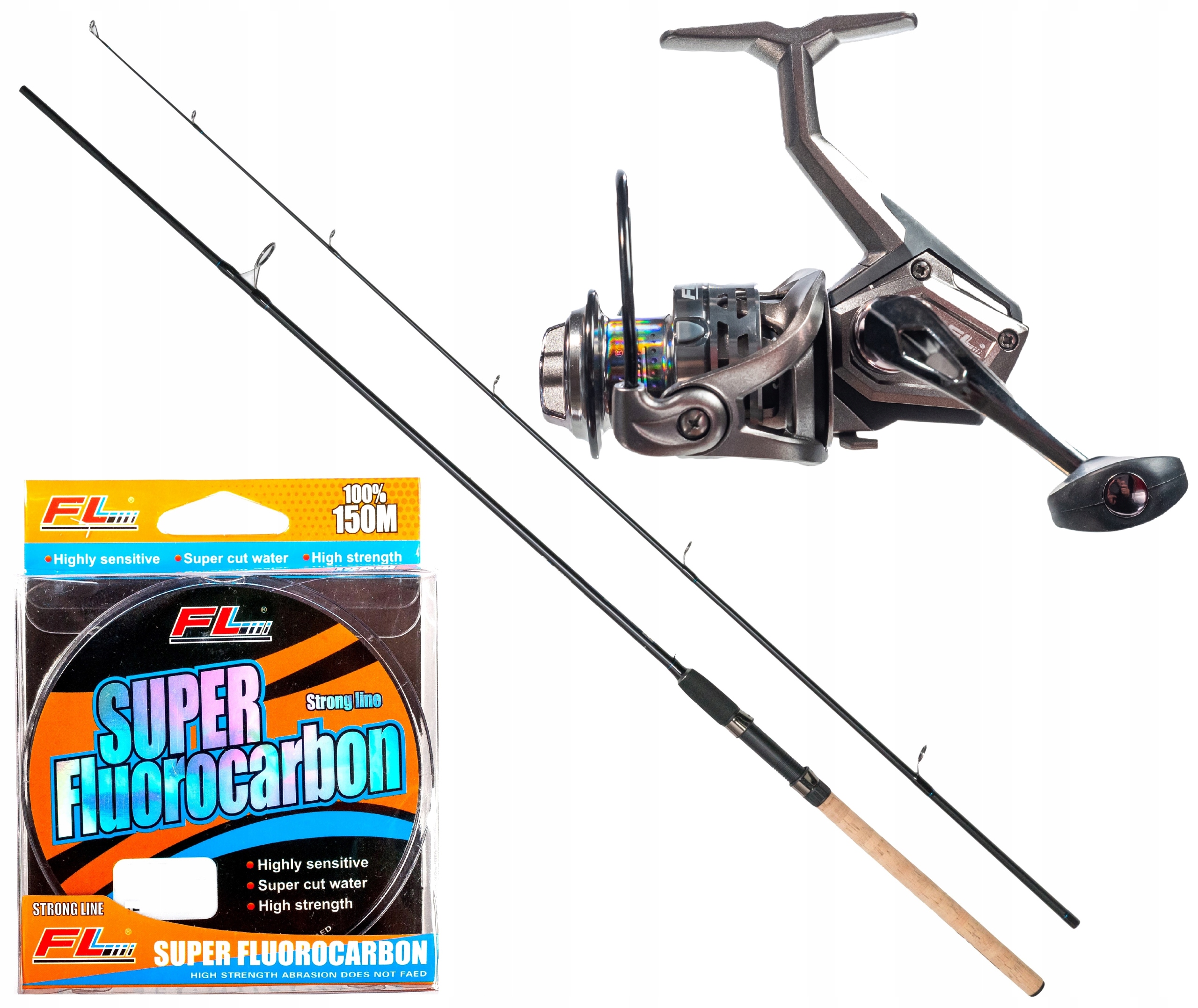 Wędka Spinningowa Mikado na Szczupaka Kołowrotek