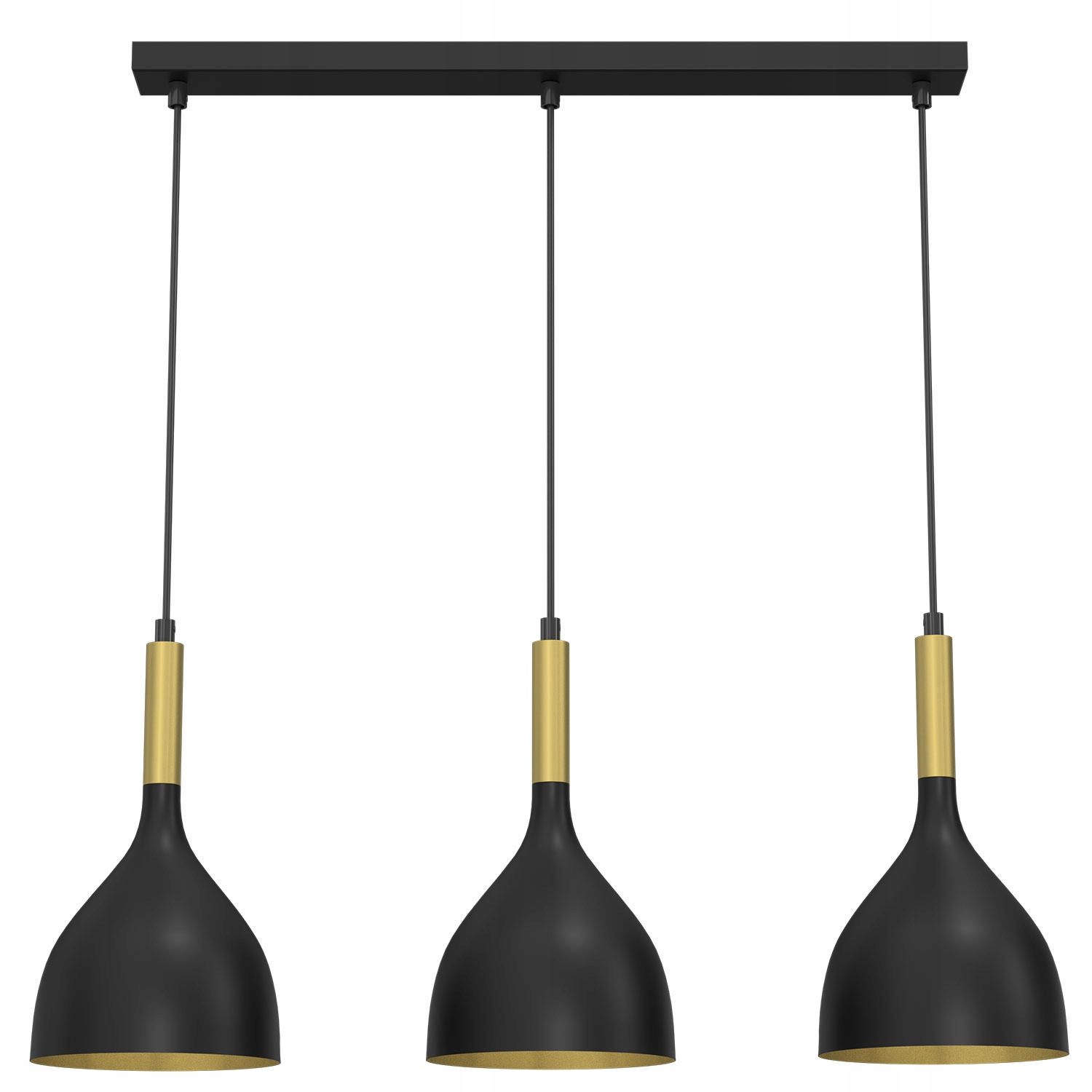 Závěsná lampa Luminex Noak 3 světelné body E27