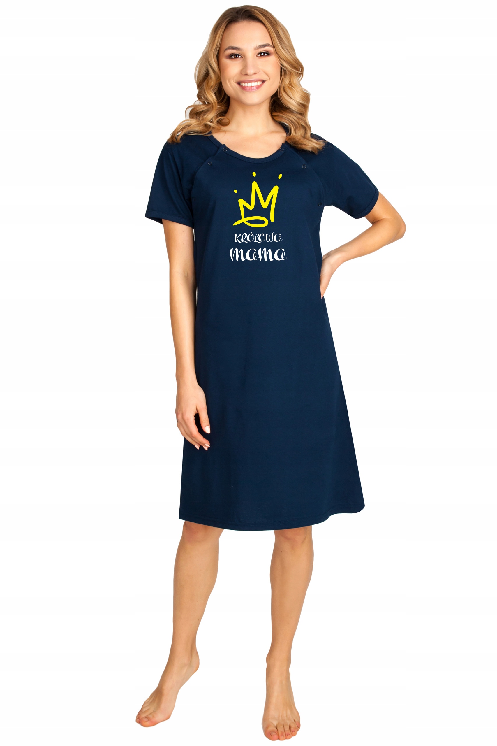 KOSZULA DO PORODU CIĄŻOWA NOCNA SZPITALA