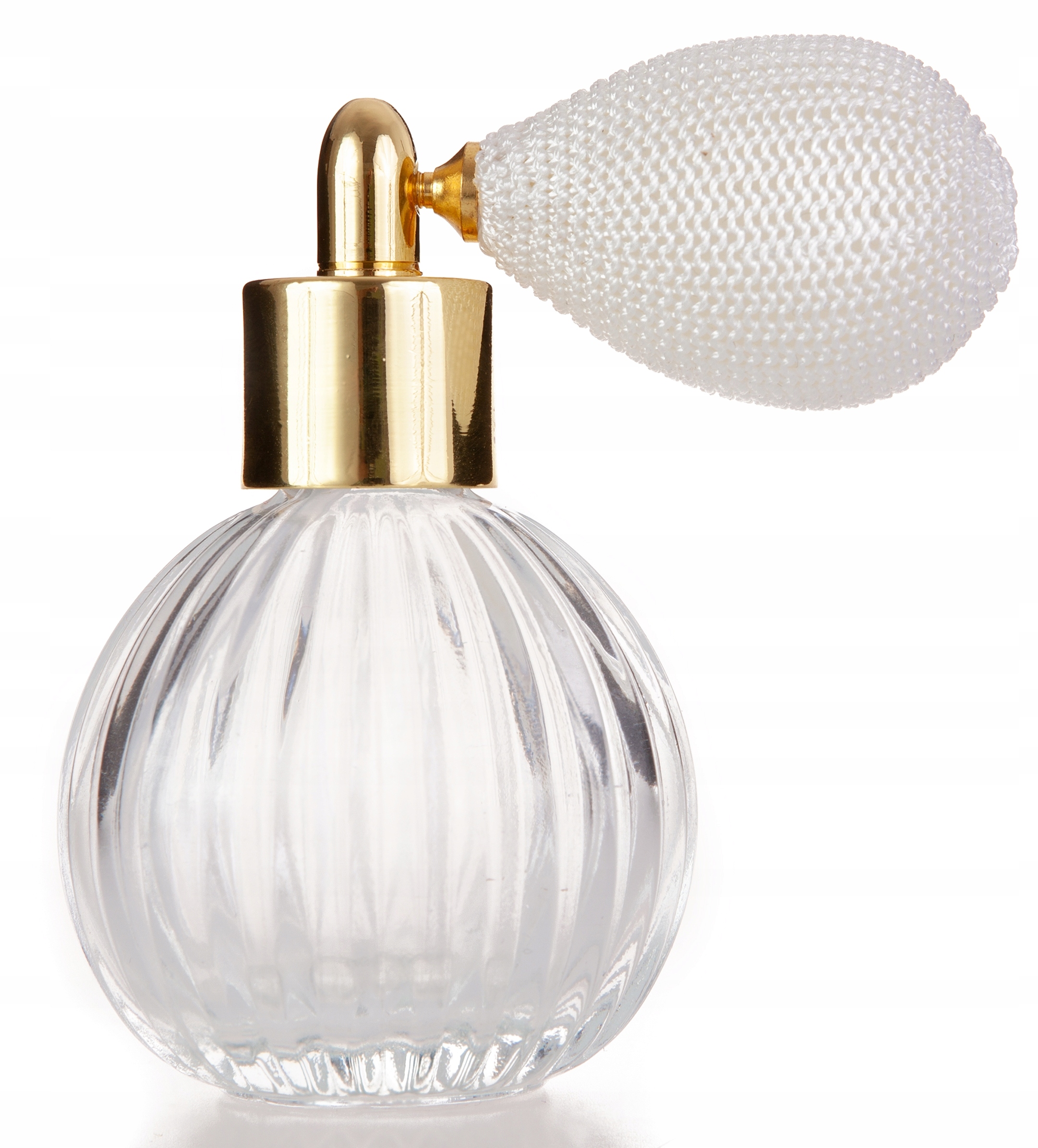 FLAKON SZKLANY NA PERFUMY Z POMPKĄ - 60 ML! GRATIS TESTER!