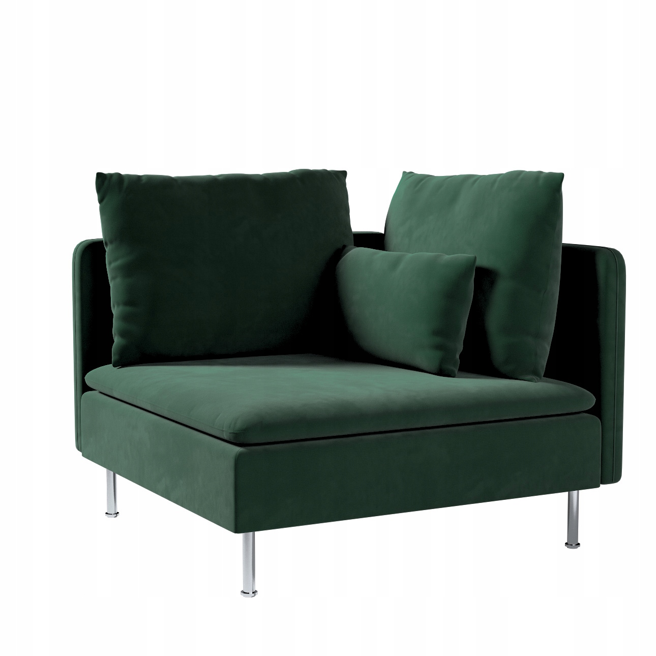 Dekoria obal na rohovou sekci Söderhamn Ikea zelený