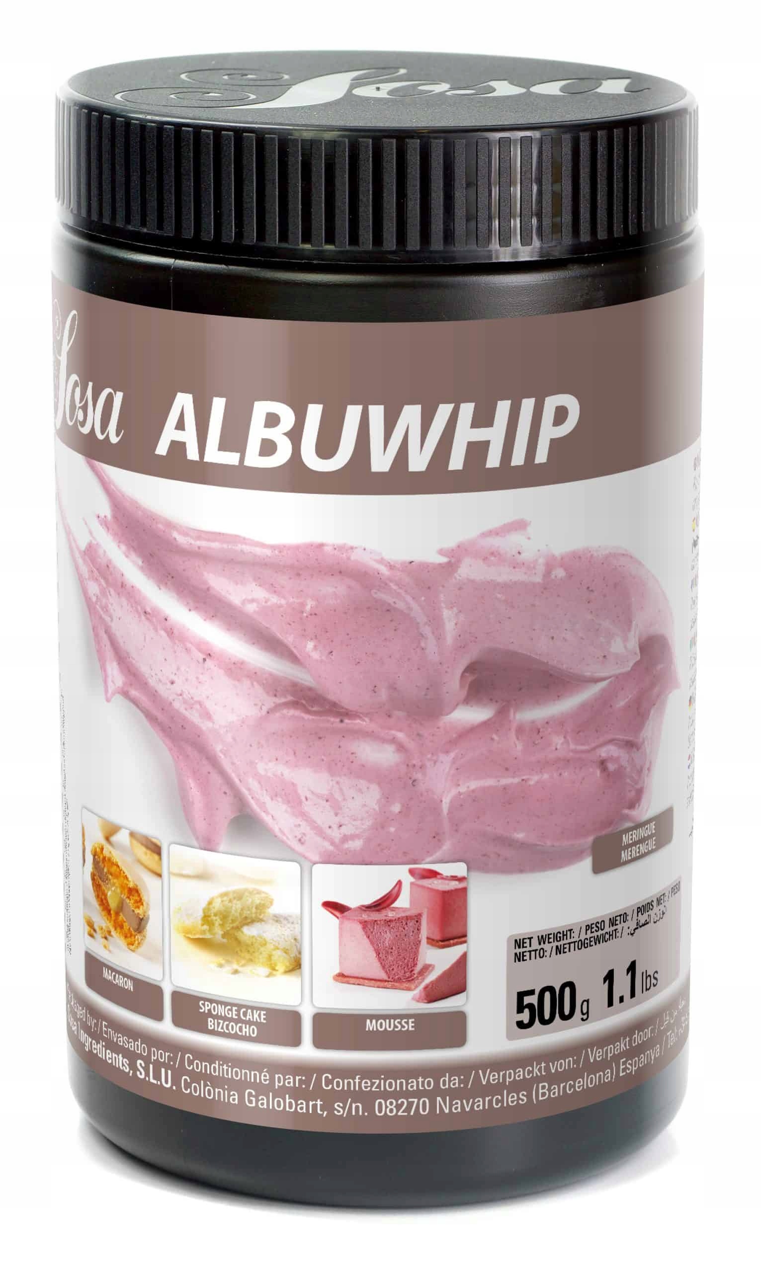 Albumina – kuřecí vaječný protein v prášku Albuwhip Sosa 500 g