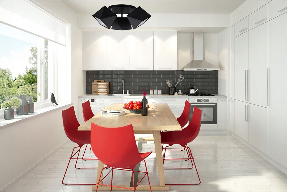 LAMPA WISZĄCA SUFITOWA ŻYRANDOL PLAFON DIAMENT LED Marka Led-lux