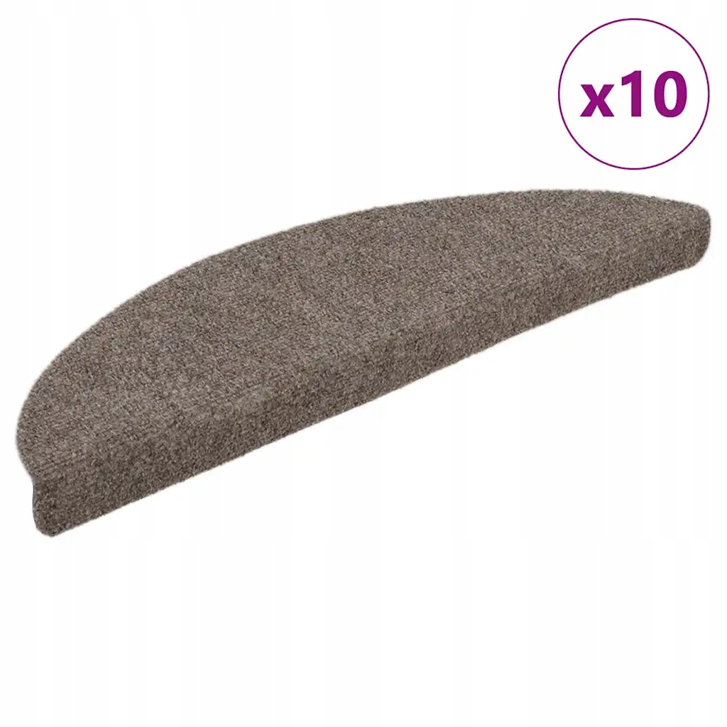 Nášlapy na schody jehlové protiskluzové béžové 56x17x3 cm