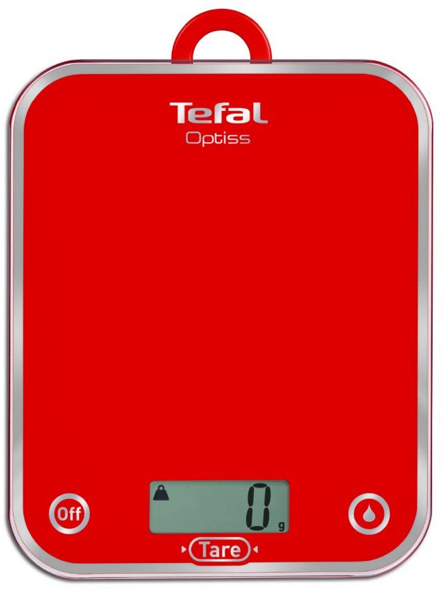 

Waga spożywcza elektroniczna Tefal Optiss czerwona
