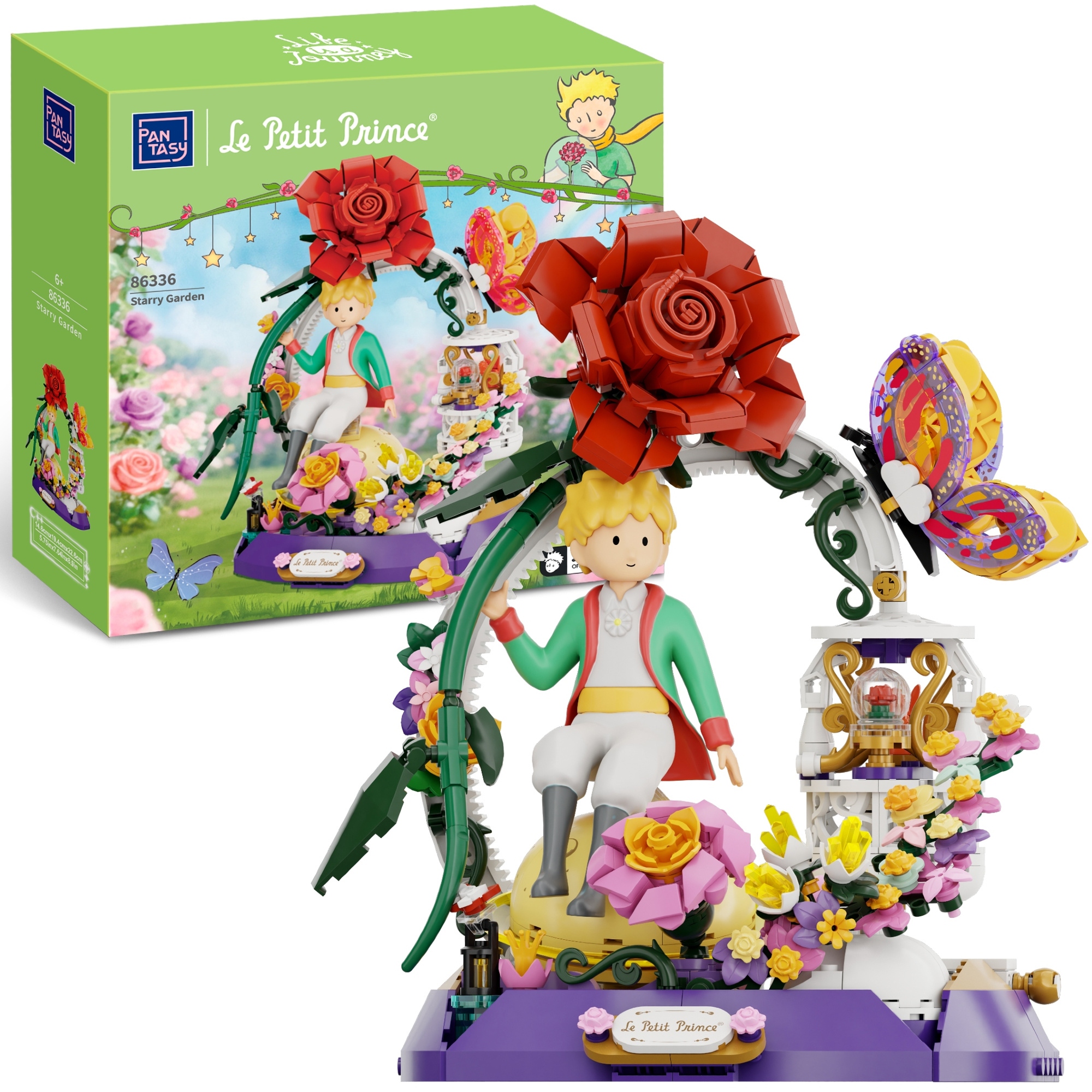 Klocki Konstrukcyjne Pantasy Mały Książę Starry Garden Le Petit Prince 483
