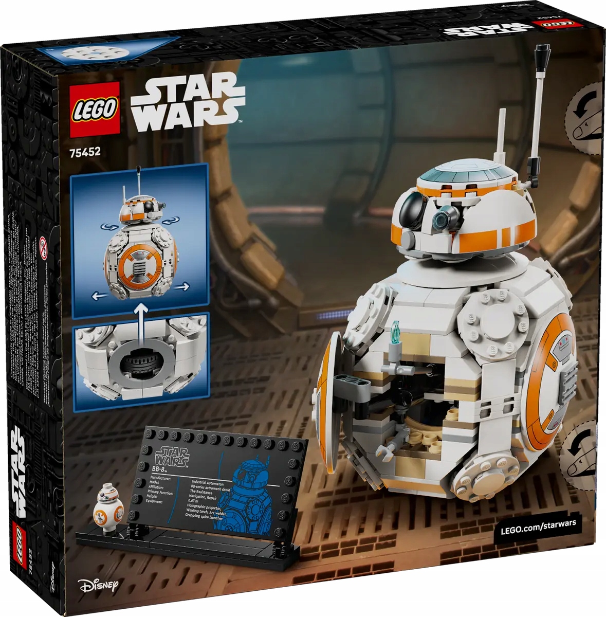 75452 Lego Star Wars Astromechanický droid BB-8