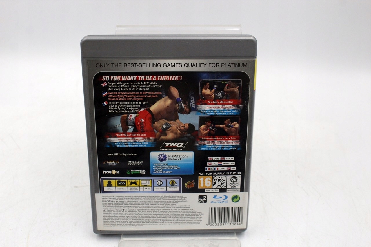 GRA PS3 UFC 2009 Tytuł UFC 2009