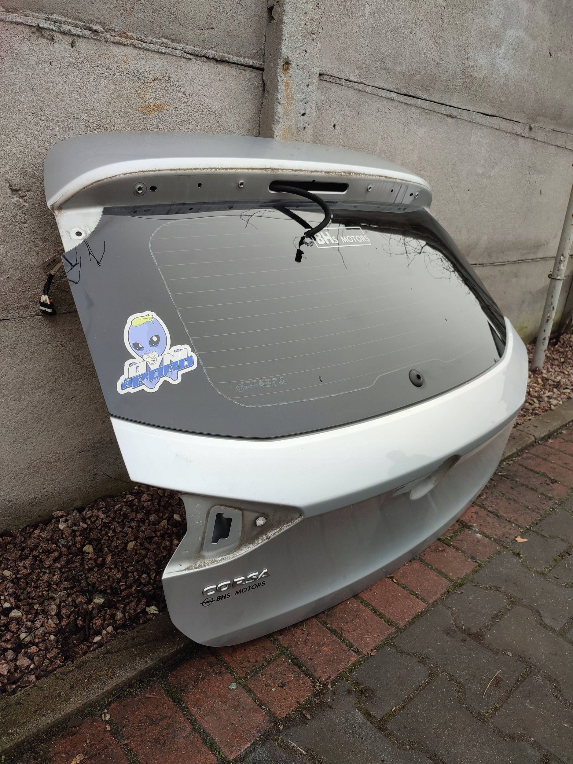 Opel Corsa F 2022 trunk door boot rear part