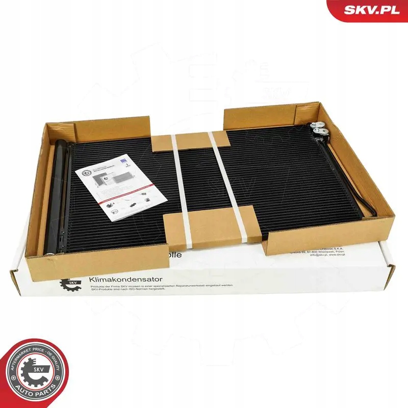 esen skv 86SKV398 конденсатор, радиатор кондиционера